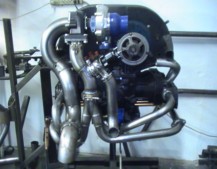 Beast, TB73 with Pro Race Wastegate on 2000TS kit